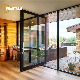 Modern Design Aluminum Impact Glass Pivot Front Door for USA