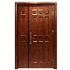 Exterior Interior Fireproof Melamine Surface Fire Prevention Emergency Safety Security Fire-Rated Solid Wood Steel Wooden Solid Timber Doors