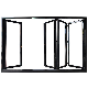 Customized Powder Coating Aluminum Profiles Folding Window