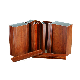 Good Quality Aluminium Wooden Grain Extrusion Profiles for Window and Door manufacturer