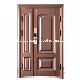 Digital Lock Outside Anti Thief Steel Metal Security Copper Door manufacturer