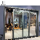 10% off Thermal Break Exterior/Interior Double Tempered Aluminum New Steel/Wooden/Security/Metal/Patio/Garage/Hanging Aluminium Glass Sliding Door