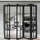  China Professional Certified Factory Thermal Break Aluminum Glass Fold Door for Sunroom