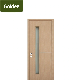 Hot Room Wooden Interior Exterior Entrance Glass WPC Water Proof Sliding PVC Door