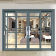 Modern Design French Interior Room Glass Insert Aluminum Sliding Door for Bedroom Living Room