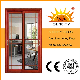  China Supplier Single Double Glass Patio Balcony Aluminium Folding Sliding Door