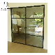 Contemporary Heavy Duty Residential Black Exterior Glass Door manufacturer