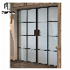 Modern Heavy Duty Residential Double Internal Glass Door