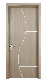 China Factory Wood Plastic Composite Door WPC Door and Polymer Door Sheet manufacturer