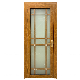 Soundproof Aluminum Alloy Glass Design Casement Bathroom Door Aluminum Toilet Door in Sri Lanka Price manufacturer