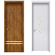  China Modern Locking System MDF PVC Door Internal WPC Door