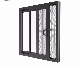 Customized Aluminum Glass Sliding Window with Double Glazing and Mosquito Net manufacturer