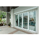  Single Glass/ Double Glass UPVC Plastic Sliding Doors China Factory