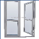 White Color Double Panes Glass UPVC French Door Factory Price manufacturer