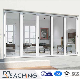 Conch Profile UPVC/PVC Frame Sound Proof Glass Balcony Bi-Folding Door