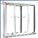 Heat Insulation Plastic Hollow Glass Door with Factory Price manufacturer