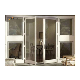  Customizable Sound Proof Double Pane Glass UPVC/PVC/Vinyl French/Casement/Hinged Door Villa