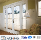  Conch UPVC/PVC Profile Door Double Glass with Grills Casement Door for Villa