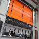 PVC Fabric Lifting Accumulation Fold up Curtain Hangar Door