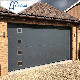 Cheap Factory Direct Fashion Black Flush Galvanized Steel Roll up Sectional Overhead Garage Door with High Quality