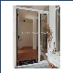 PVC Double Glazing Casement Door for House