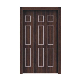 Window Frame WPC Sliding Door Waterproof Interior PVC Door for Sale manufacturer