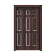 Window Frame WPC Sliding Door Waterproof Interior PVC Door for Sale