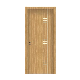Modern House WPC Bathroom Door Interior MDF PVC Door for Sale manufacturer