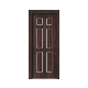 Waterproof Kitchen Door WPC Bedroom Door for Commercial Buildings for Sale manufacturer