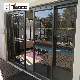  High Quality Industrial Hotel Commercial Double Glazed Tempered Glass UPVC Sliding Door