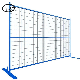 PVC Coated Welded Wire Mesh Fence Australia Canada Temporary Fence Panel