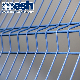 Blue/Black Welded Wire Mesh Fence Panel