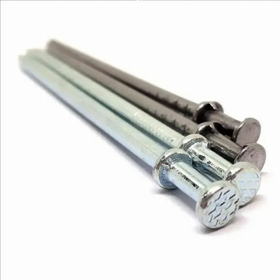 1/2" 16D Galvanized Double Head Wire Construction Duplex Head Nails 12D /Full Round Head Duplex Nails