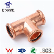 Copper M-Profile Press Equal/Reducing Tee Pipe Fitting Plumbing Refrigeration Fitting