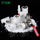  Ifan White Full Styles Pn25 PPR Fitting Elbow Tee Cap 20-110mm Plastic PPR Pipe Fittings