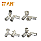  Ifan Thread Elbow Coupling Multilayer 20-32mm Brass Press Pex Al Pex Fittings