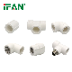  Ifan UPVC Fittings Thread Female Thread Socket Elbow Tee White 1/2