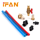  Ifan Factory OEM ODM Pex Pipe Fittings Thread Elbow 20-32mm Tee Socket PPSU Brass Pex Expansion Fitting