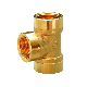 Supplier Brass Pipe Fitting Female Tee