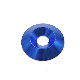  Custom Colorful Anodized Blue Aluminum Countersunk Washer