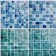  Hot Selling Dazzling Decorative Toughened Glass Mosaic Mirror Glass for Building/Swimming Pool