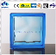  High Quality Jinghua Cloudy Blue Color 190X190X80mm Glass Block/Brick