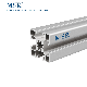  Chinese Manufacturer Silver and Black Anodized and Powder Coating 45X45mm Extruded Aluminium Extrusion for Fence / Industry/Robot/Shelf/Assembly Line 4545 4590