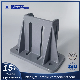 Aluminum Profile Carbon Steel Floor Mount Base Plates for Aluminum Profiles Frame Fence Accessories manufacturer