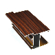 Aluminium Extrusion Window Profile Wood Like Surface Treatment manufacturer
