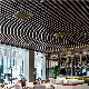  Indoor Decoration Wood Grain Aluminum U-Shape Ceiling Mouldings