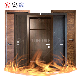 China Top Manufacturer Custom Wood Internal Fire Doors Fire Rated Wood Door Room Timber Fire Door Wooden Fire Door for Hotel