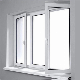 Best Price New Design PVC with Iron Steel Vinyl UPVC Window