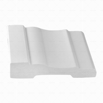 PVC Profile Sill Nose 1 1/16" X 1 3/4" Trim and Moulding for Window Frame Wall Panel Roof Edge Home Decoration