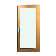 P105 Narrow-Edge Flat Window Aluminum Wood Composite Window manufacturer